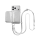 MAGEASY Pouch M do iPhone 17 Pro Max (Silver/Silver ) - 1416047 - zdjęcie 2